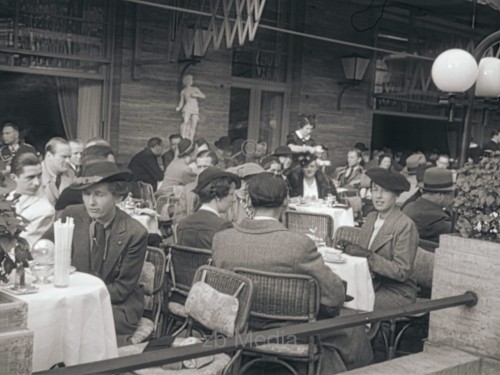 Deutschland 1937, Café Kranzler, Berlin