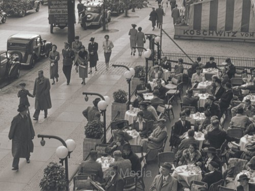 Deutschland 1937, Café Kranzler, Berlin