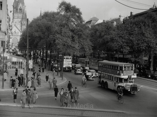 Deutschland 1937, Kurfürstendamm Berlin