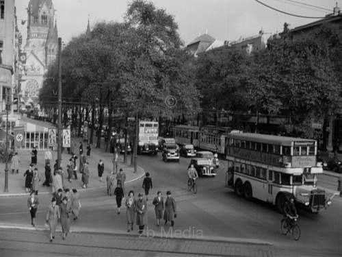 Deutschland 1937, Kurfürstendamm Berlin