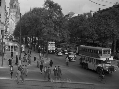 Deutschland 1937, Kurfürstendamm Berlin