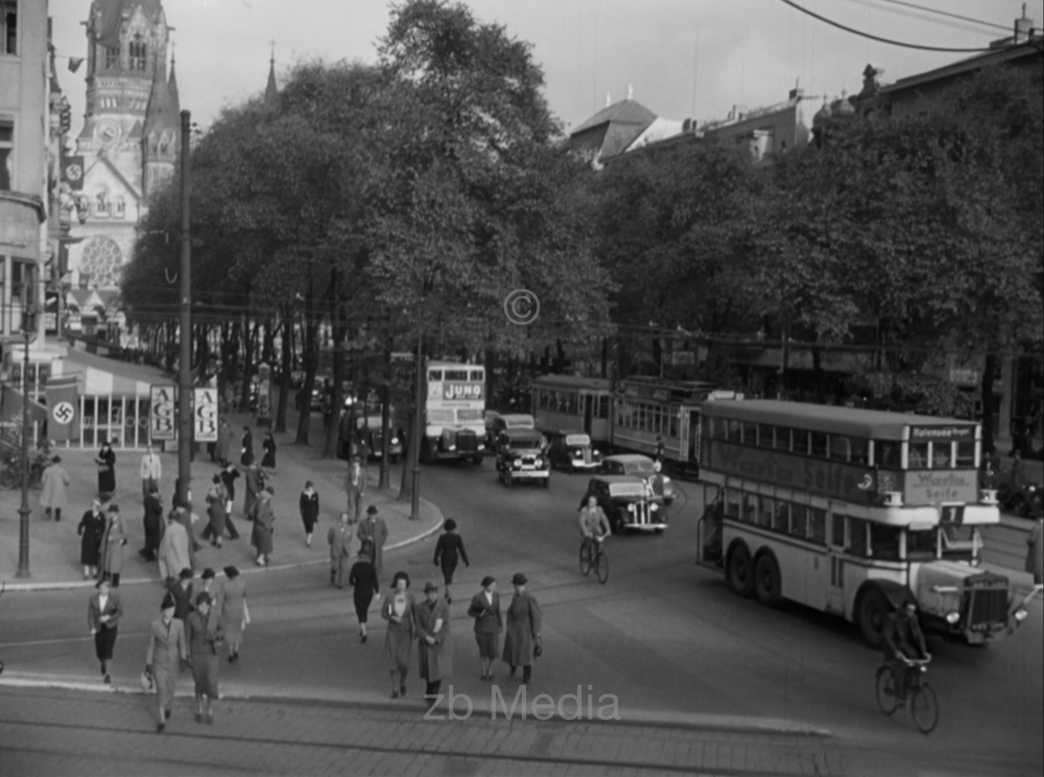 Deutschland 1937, Kurfürstendamm Berlin