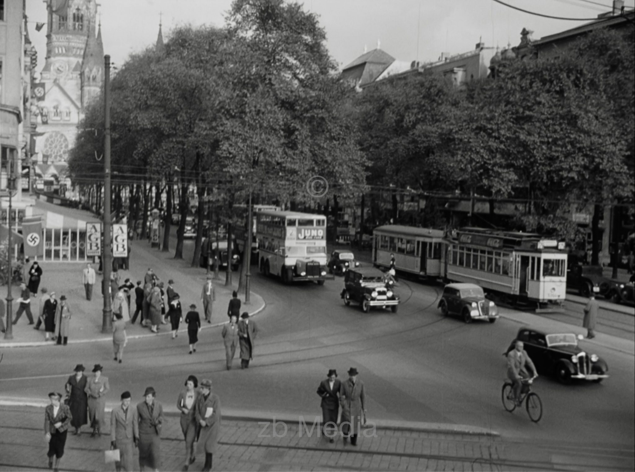 Deutschland 1937, Kurfürstendamm Berlin