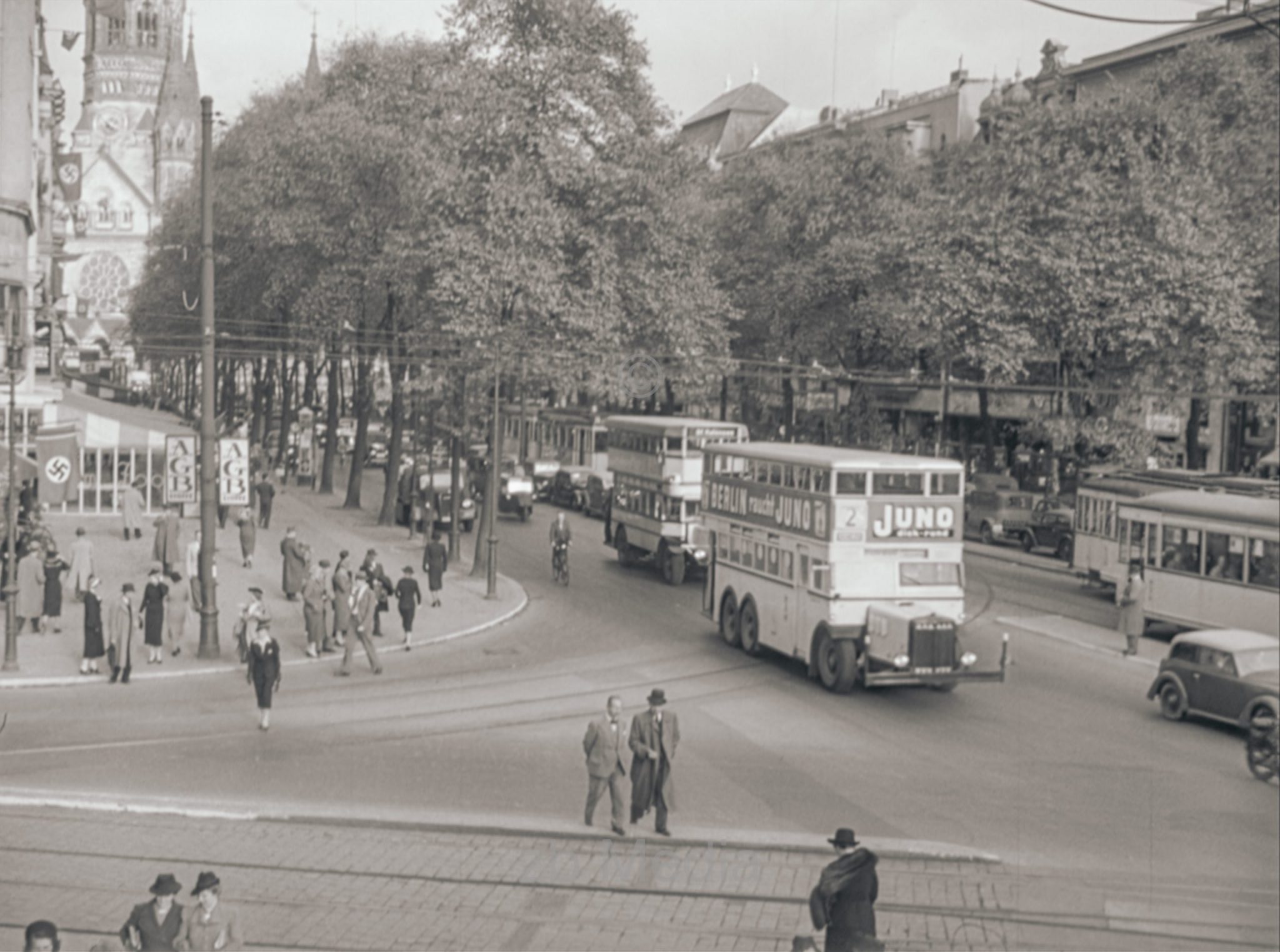 Deutschland 1937, Kurfürstendamm Berlin