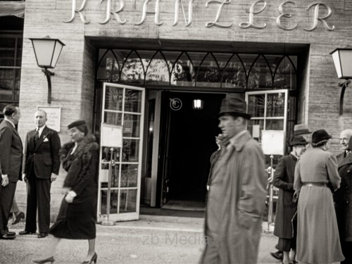 Deutschland 1937, Café Kranzler, Berlin