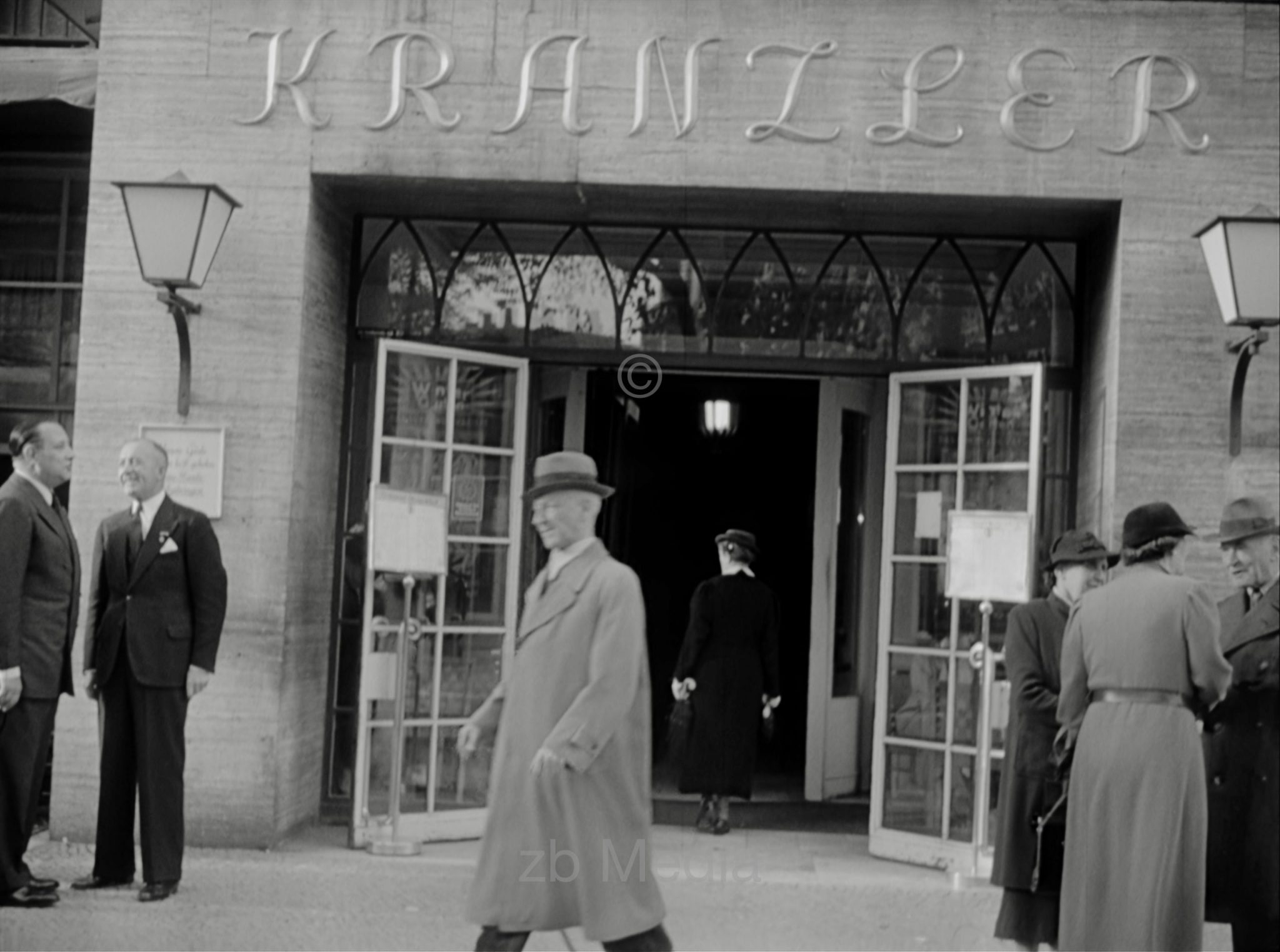 Deutschland 1937, Café Kranzler, Berlin