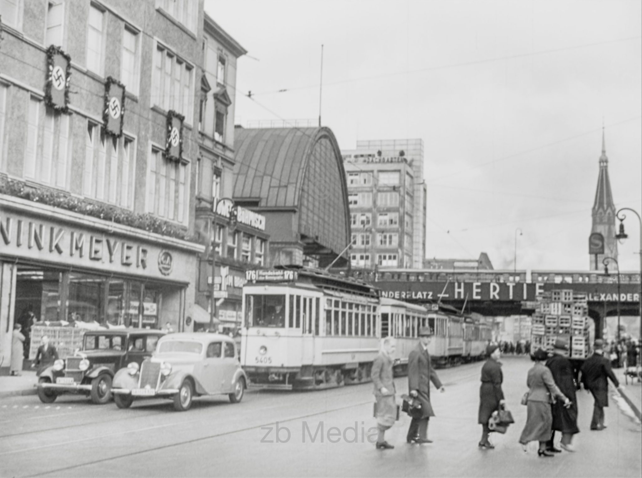 Deutschland 1937, Berlin, Alexanderplatz