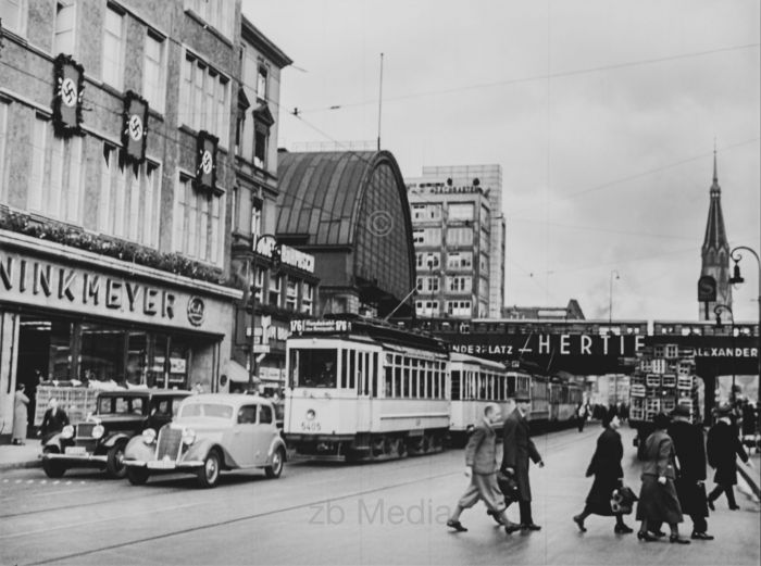 Deutschland 1937, Berlin, Alexanderplatz