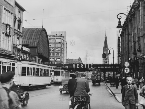 Deutschland 1937, Berlin, Alexanderplatz