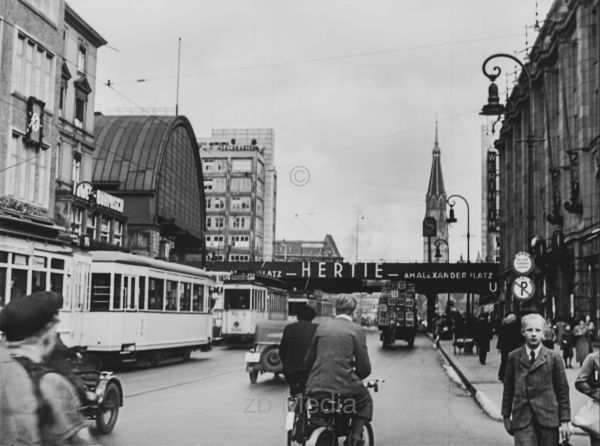 Deutschland 1937, Berlin, Alexanderplatz