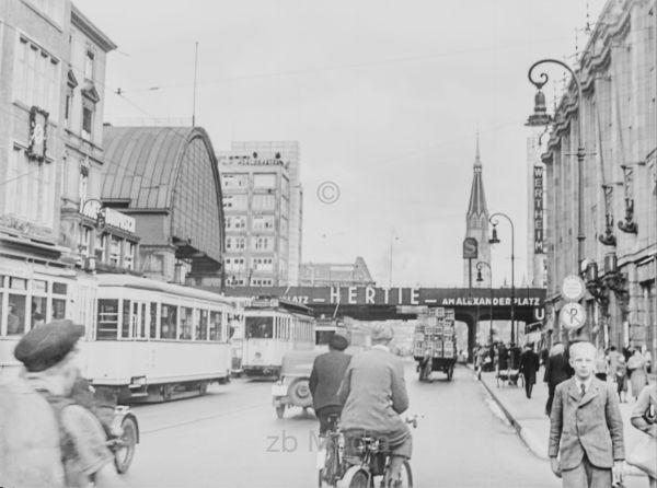 Deutschland 1937, Berlin, Alexanderplatz