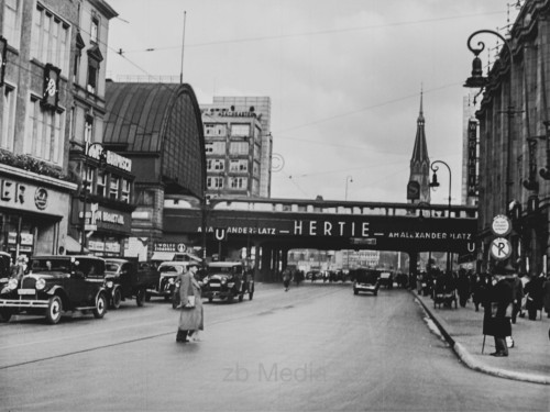 Deutschland 1937, Berlin, Alexanderplatz