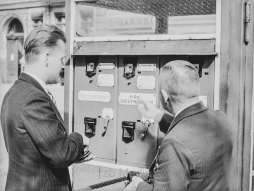 Deutschland 1937, Briefmarkenautomat