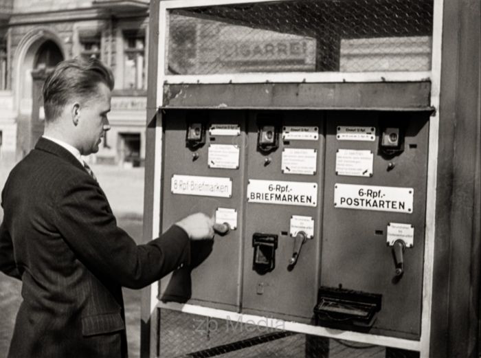 Deutschland 1937, Briefmarkenautomat