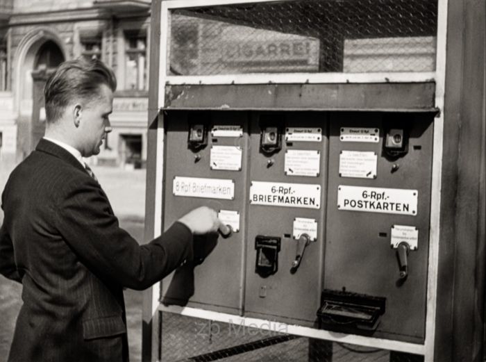 Deutschland 1937, Briefmarkenautomat