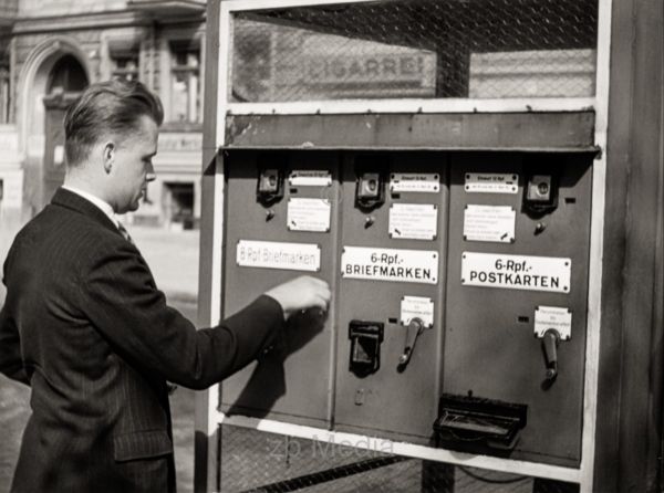 Deutschland 1937, Briefmarkenautomat