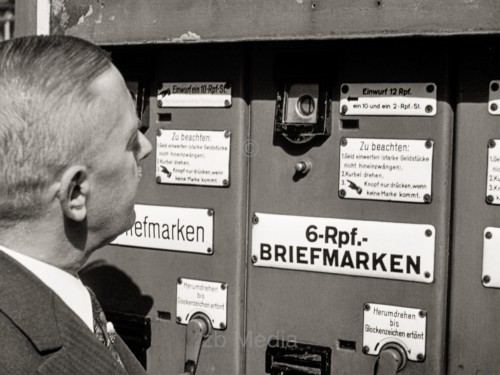 Deutschland 1937, Briefmarkenautomat