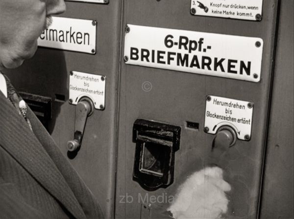 Deutschland 1937, Briefmarkenautomat