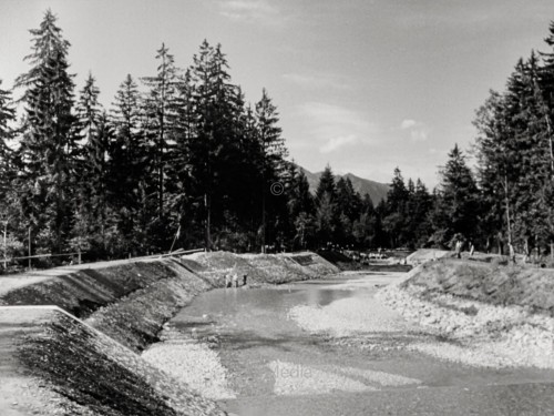 Kanalbau Walchenseekraftwerk 1937