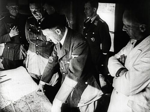 Hitler und Generäle bei Kriegsbeginn 1939