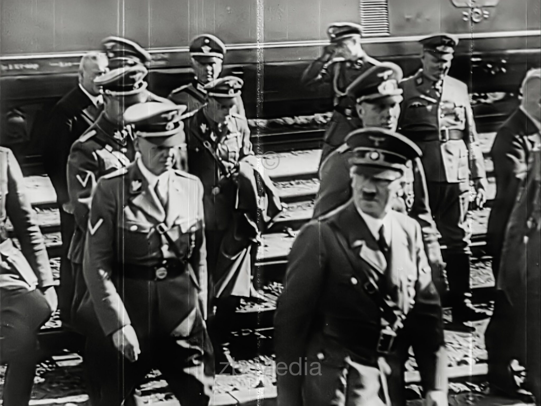 Hitler und Generäle bei Kriegsbeginn 1939