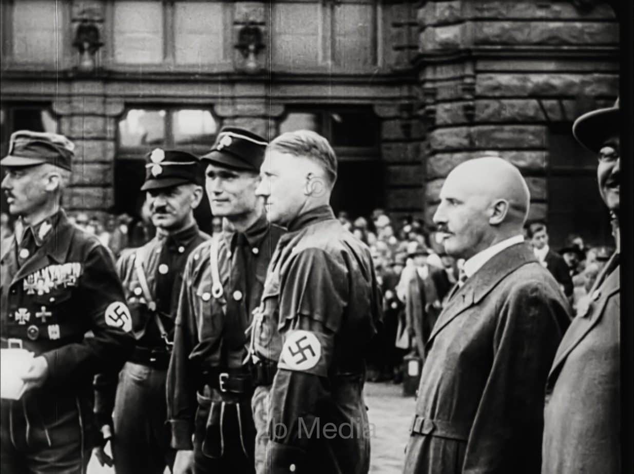 NSDAP Parteitag Nürnberg 1927, Hitler, Hess, Streicher