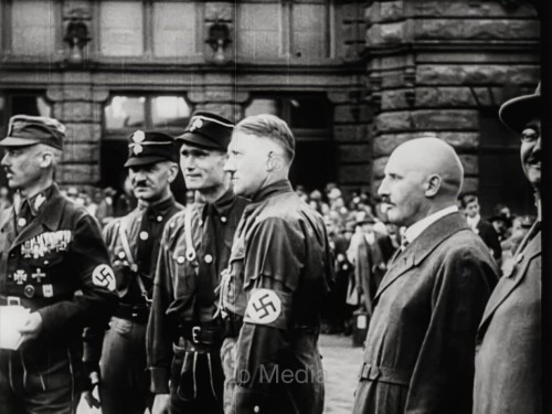 NSDAP Parteitag Nürnberg 1927, Hitler, Hess, Streicher