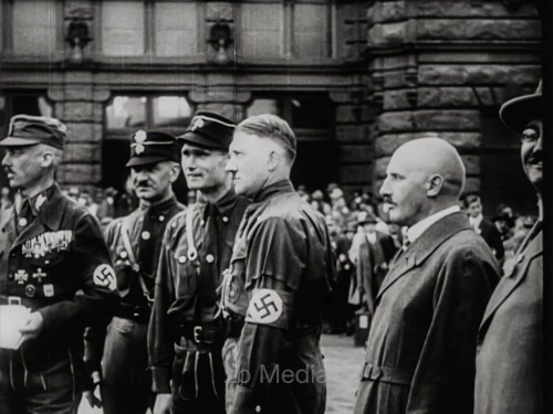 NSDAP Parteitag Nürnberg 1927, Hitler, Hess, Streicher