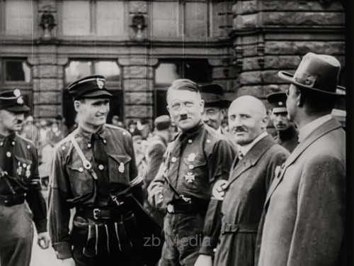 NSDAP Parteitag Nürnberg 1927, Hitler, Hess, Streicher