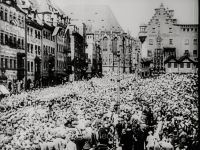 NSDAP Parteitag Nürnberg 1929, Menschenmenge am Hauptmarkt