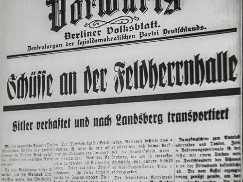 Hitlerputsch München 1923, Vorwärts