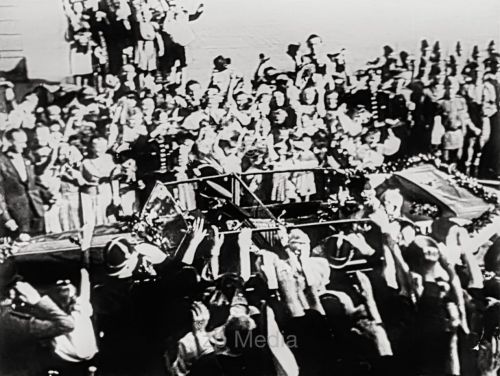 Ankunft von Benesch, Prag Mai 1945