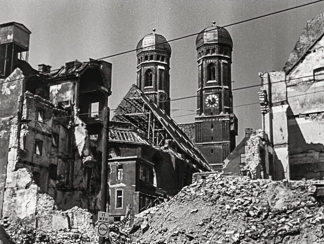 Frauenkriche München Sommer 1946