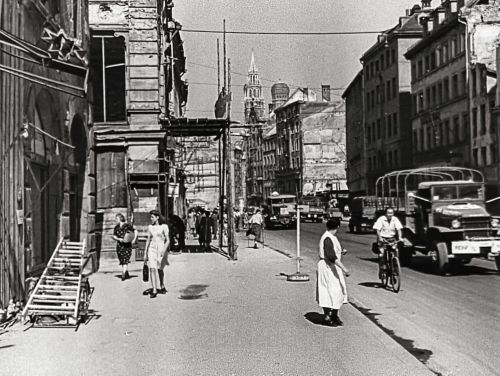 Stadtbild im Tal München Sommer 1946