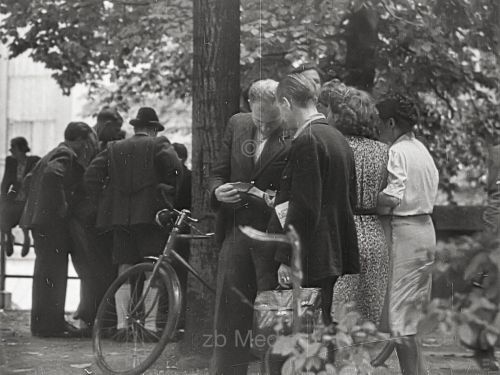 Schwarzmarkt-Razzia in München 1946