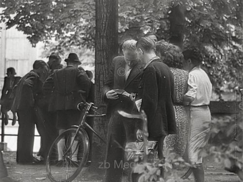 Schwarzmarkt-Razzia in München 1946