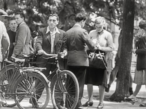 Schwarzmarkt-Razzia in München 1946