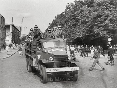 Schwarzmarkt-Razzia in München 1946