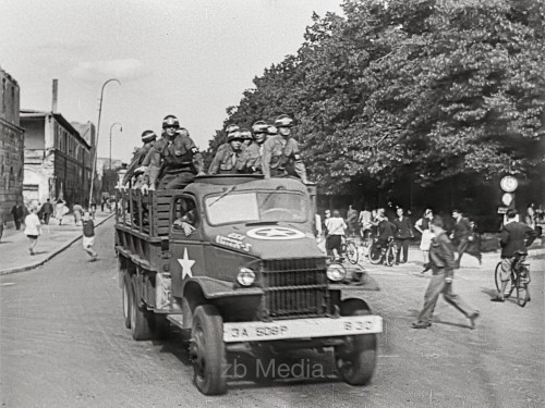 Schwarzmarkt-Razzia in München 1946