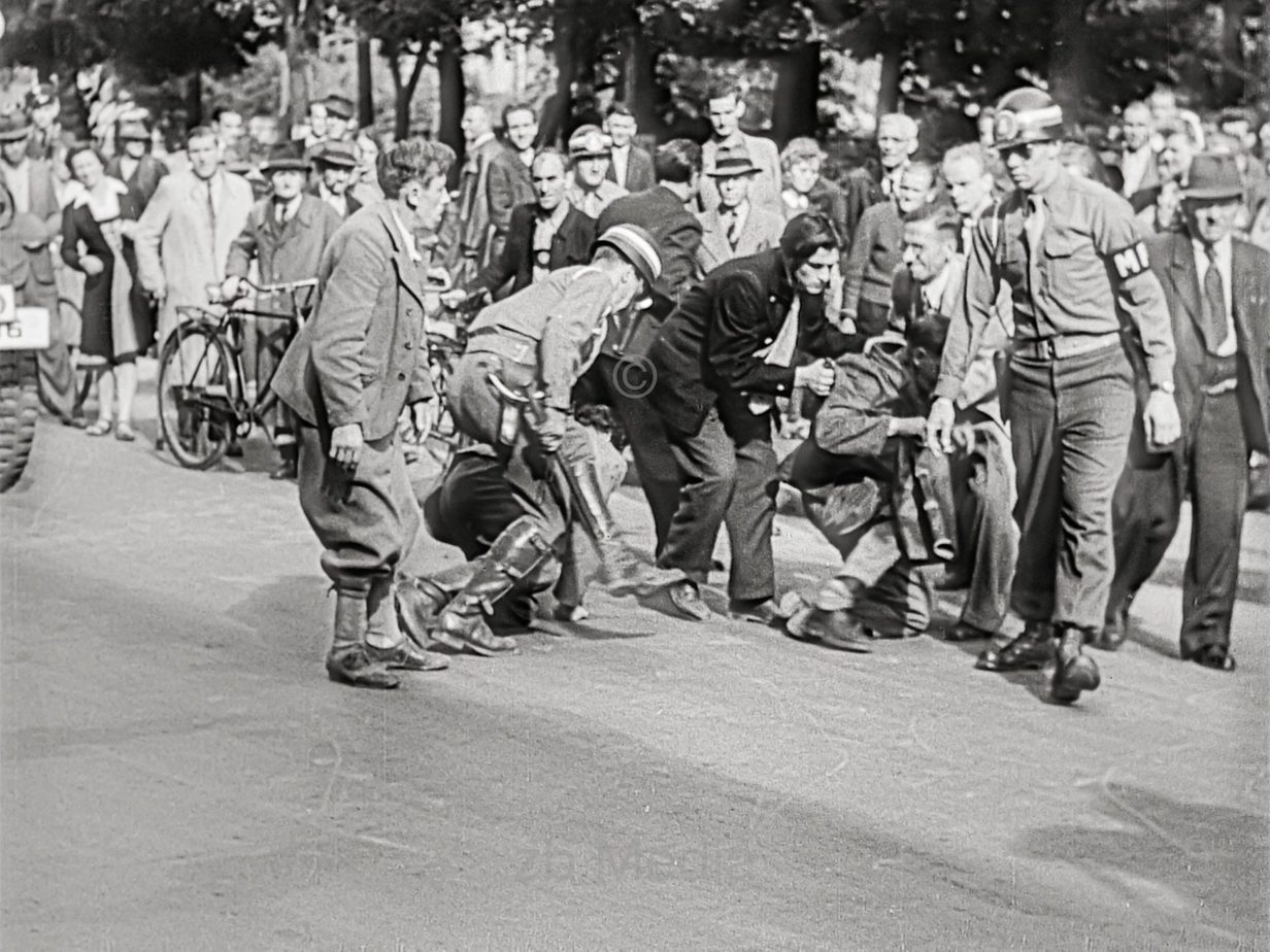 Schwarzmarkt-Razzia in München 1946