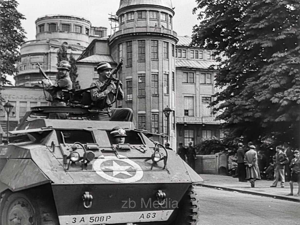 Schwarzmarkt-Razzia in München 1946