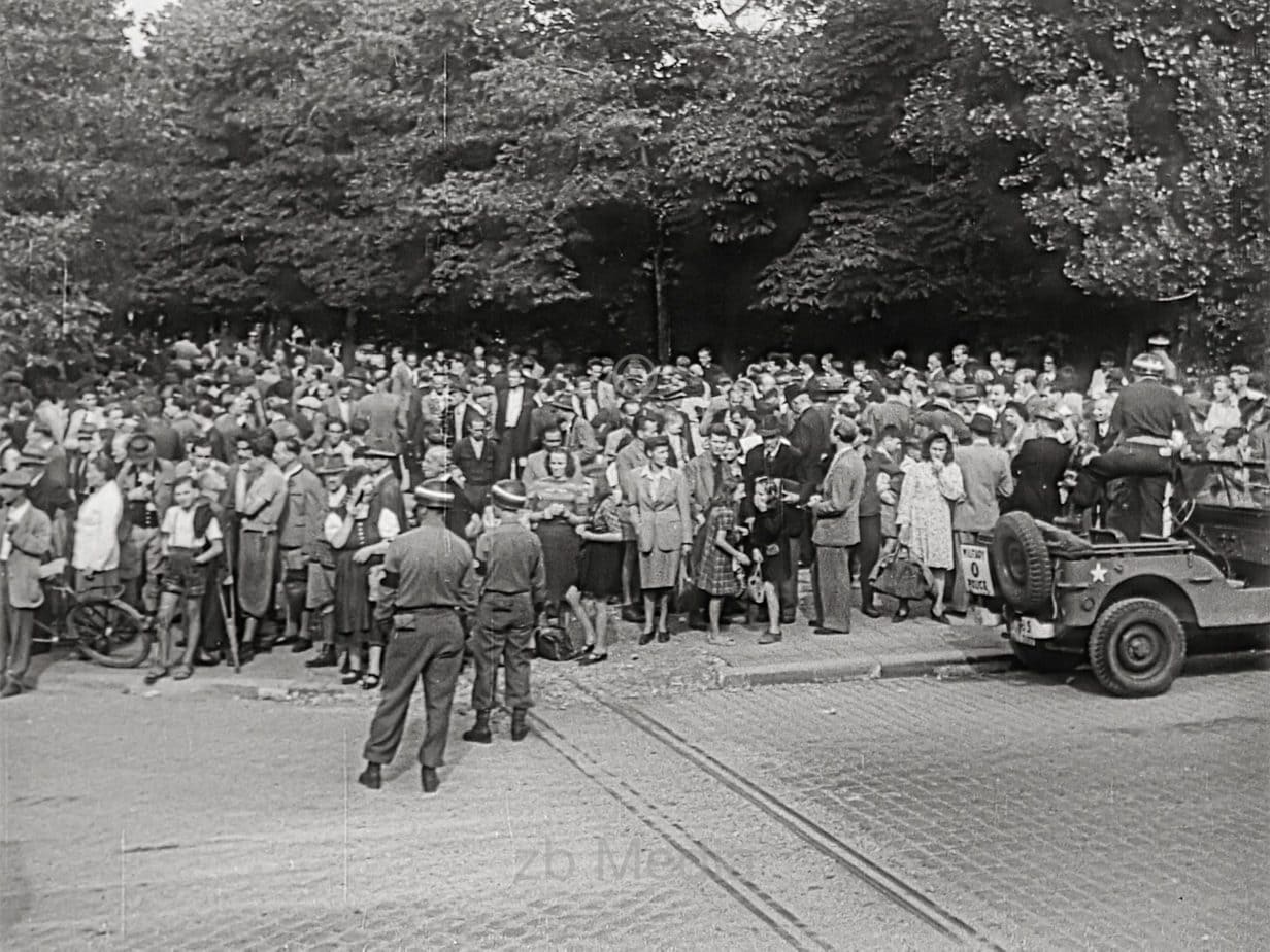 Schwarzmarkt-Razzia in München 1946