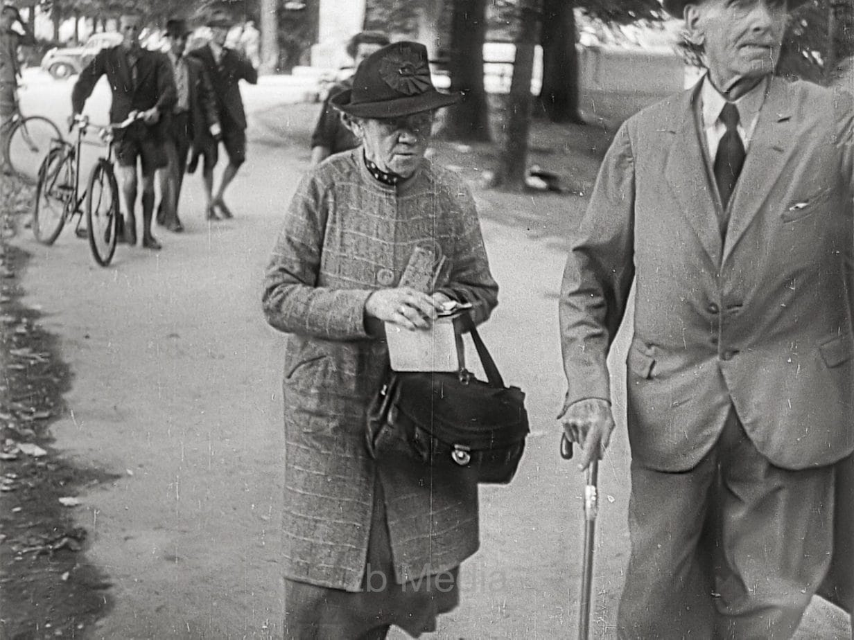 Schwarzmarkt-Razzia in München 1946