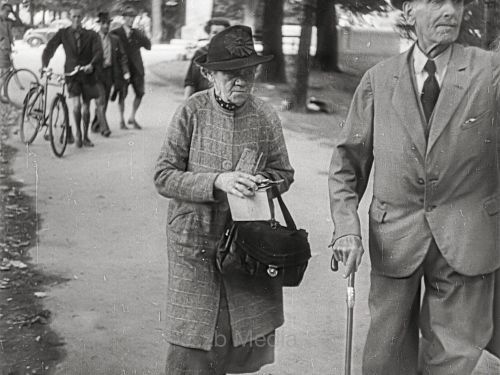 Schwarzmarkt-Razzia in München 1946