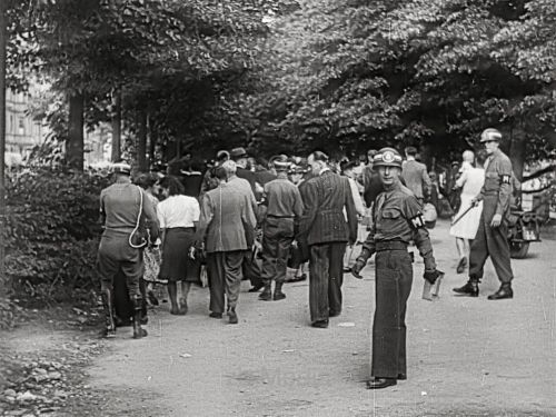 Schwarzmarkt-Razzia in München 1946