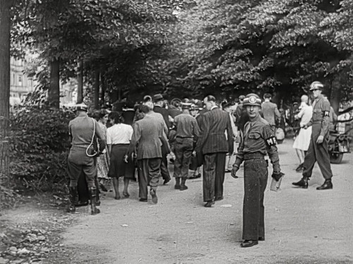 Schwarzmarkt-Razzia in München 1946