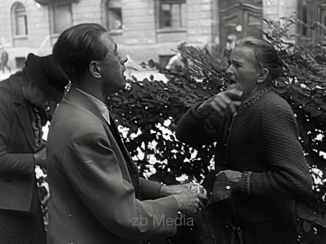 Schwarzmarkt-Razzia in München 1946