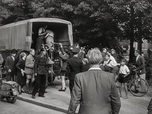 Schwarzmarkt-Razzia in München 1946