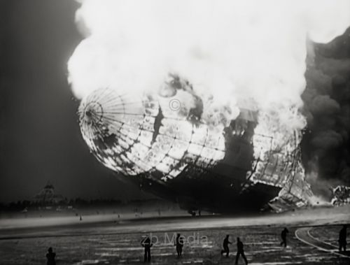 Hindenburg Katastrophe Lakehurst 1937