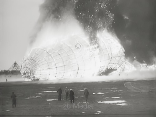 Hindenburg Katastrophe Lakehurst 1937